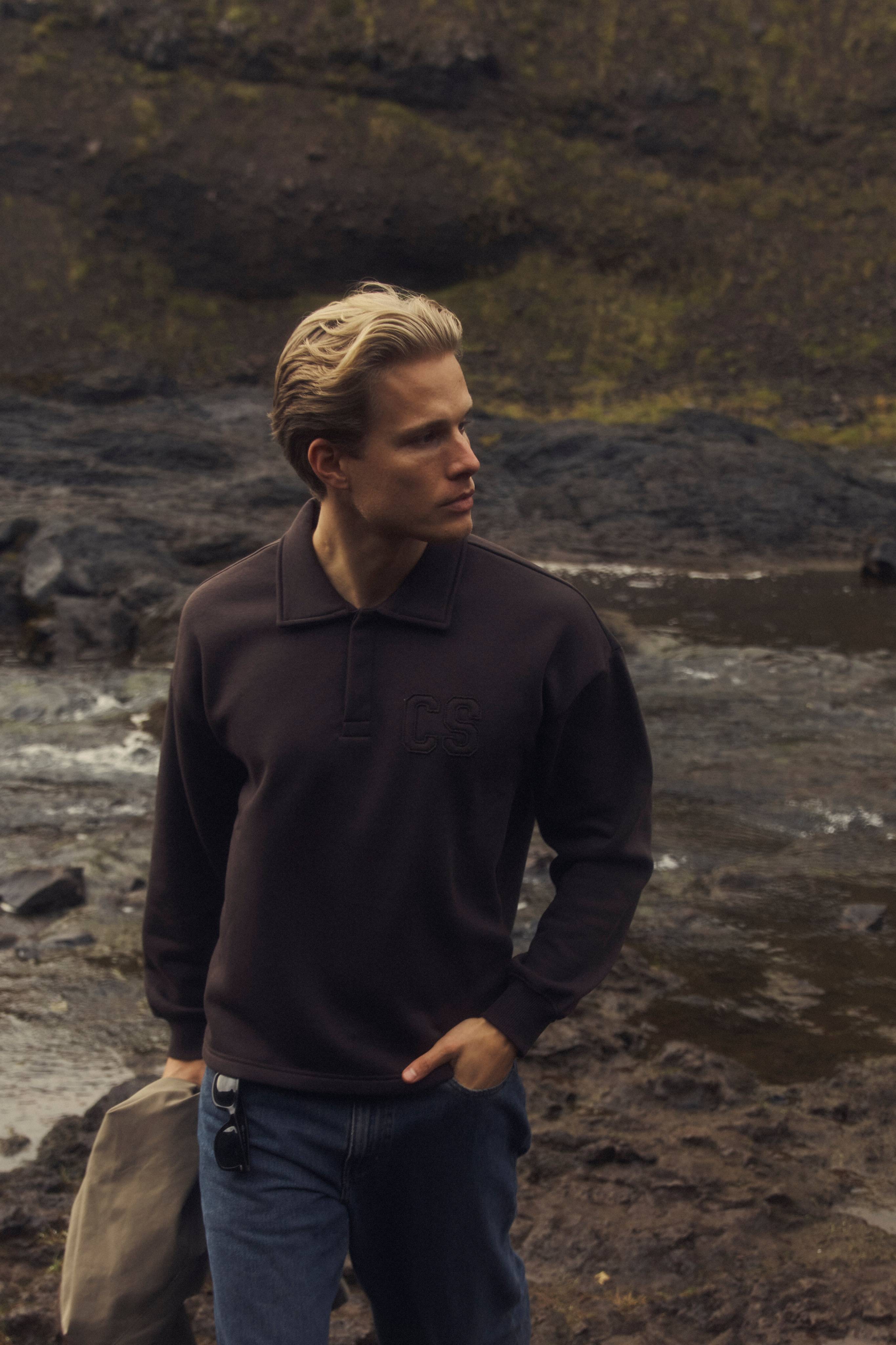 M. CS Rugby Shirt - Espresso